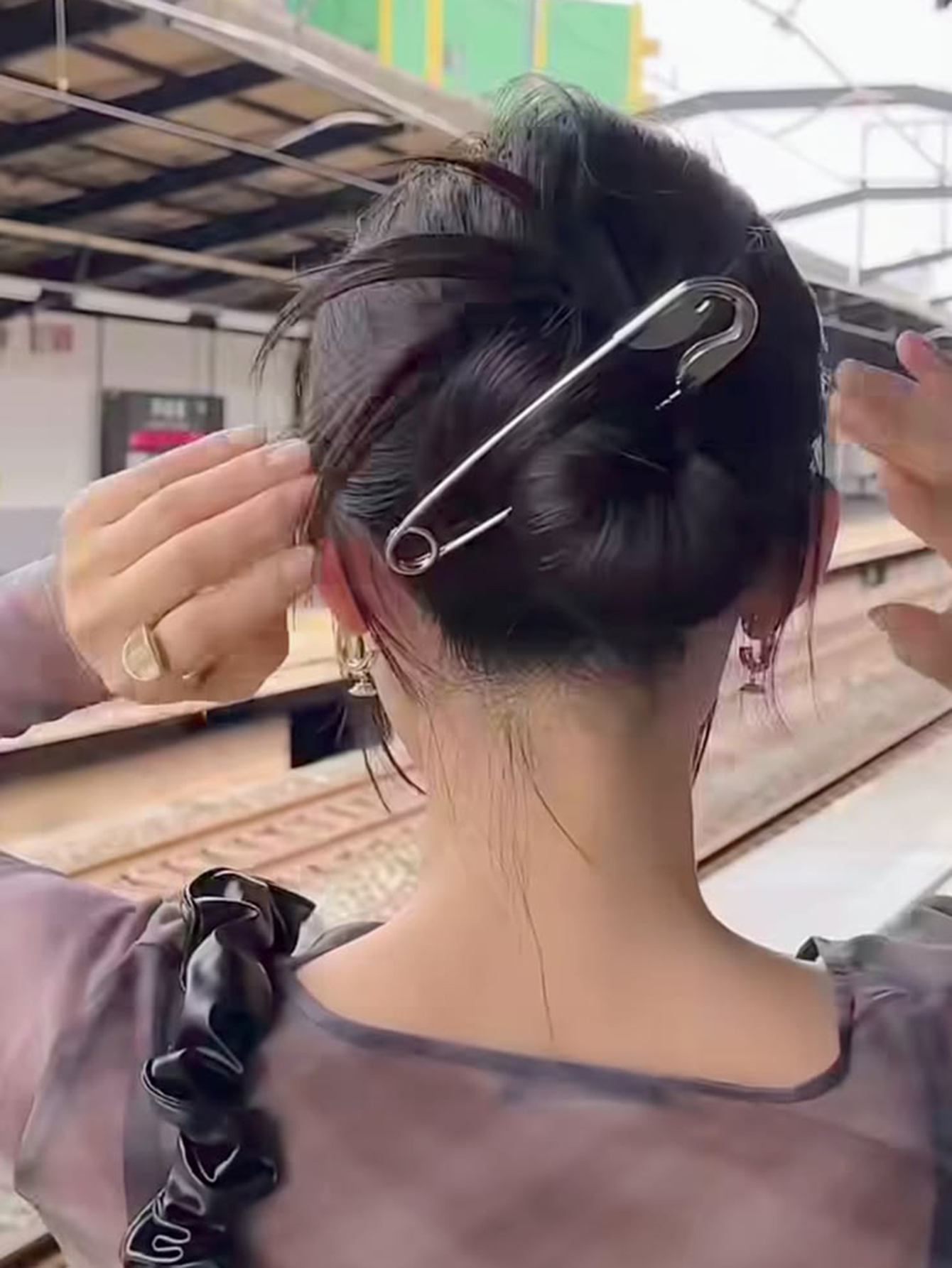 Women'S Accessories H&M - 1Pcs Trendy Oversized Hair Safety Pin