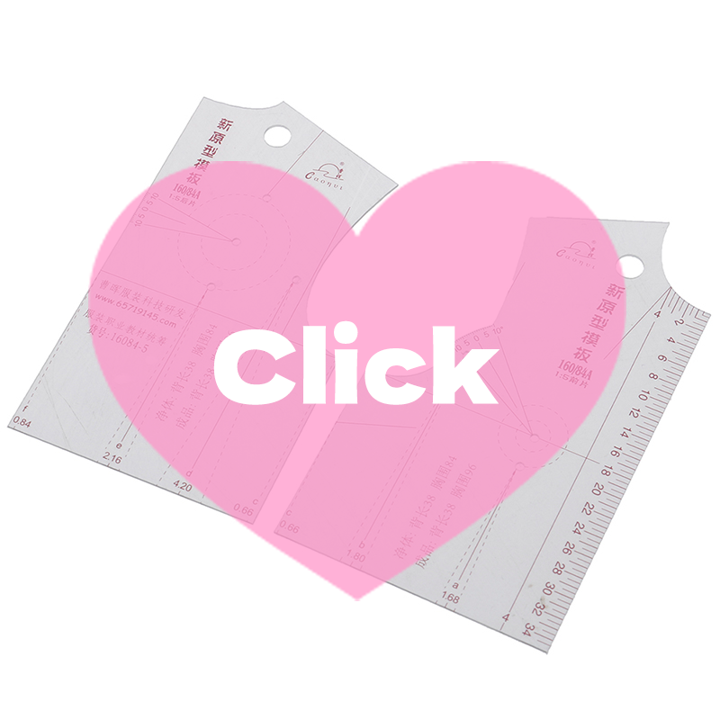 Women Accessories Drawing - 1:5 Women Clothes Prototype Ruler Drawing