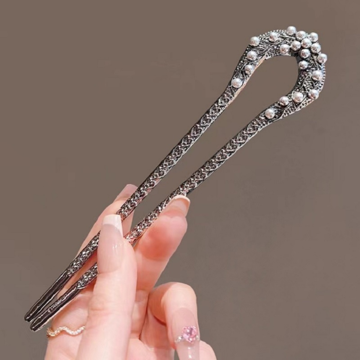 Women'S Accessories H&M - New Pearl U Shaped Hairpin For