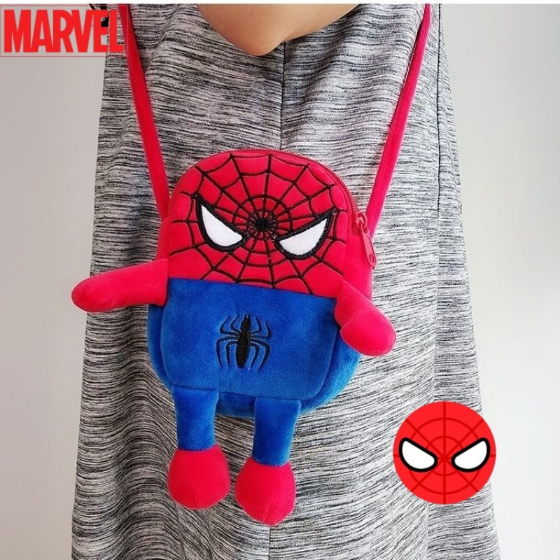 Women'S Accessories Flannels - Marvel Cute Cartoon Spiderman New Creative