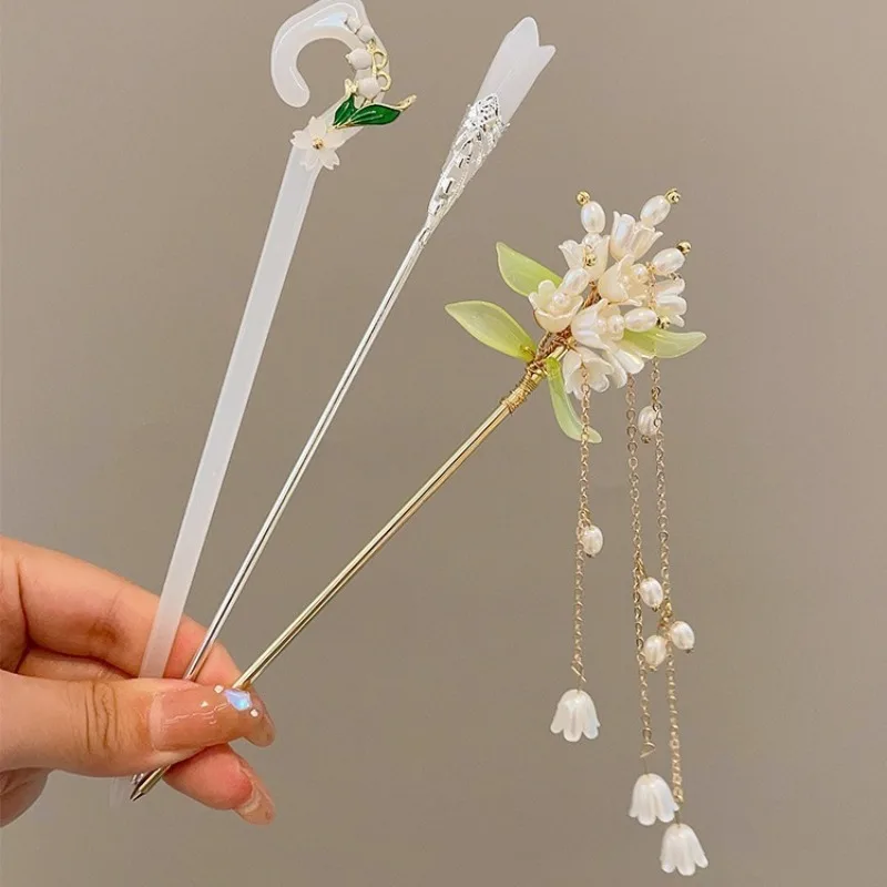 Metal Hairpins Elegant Tempera – обзор и цена Hair Fork Stick
