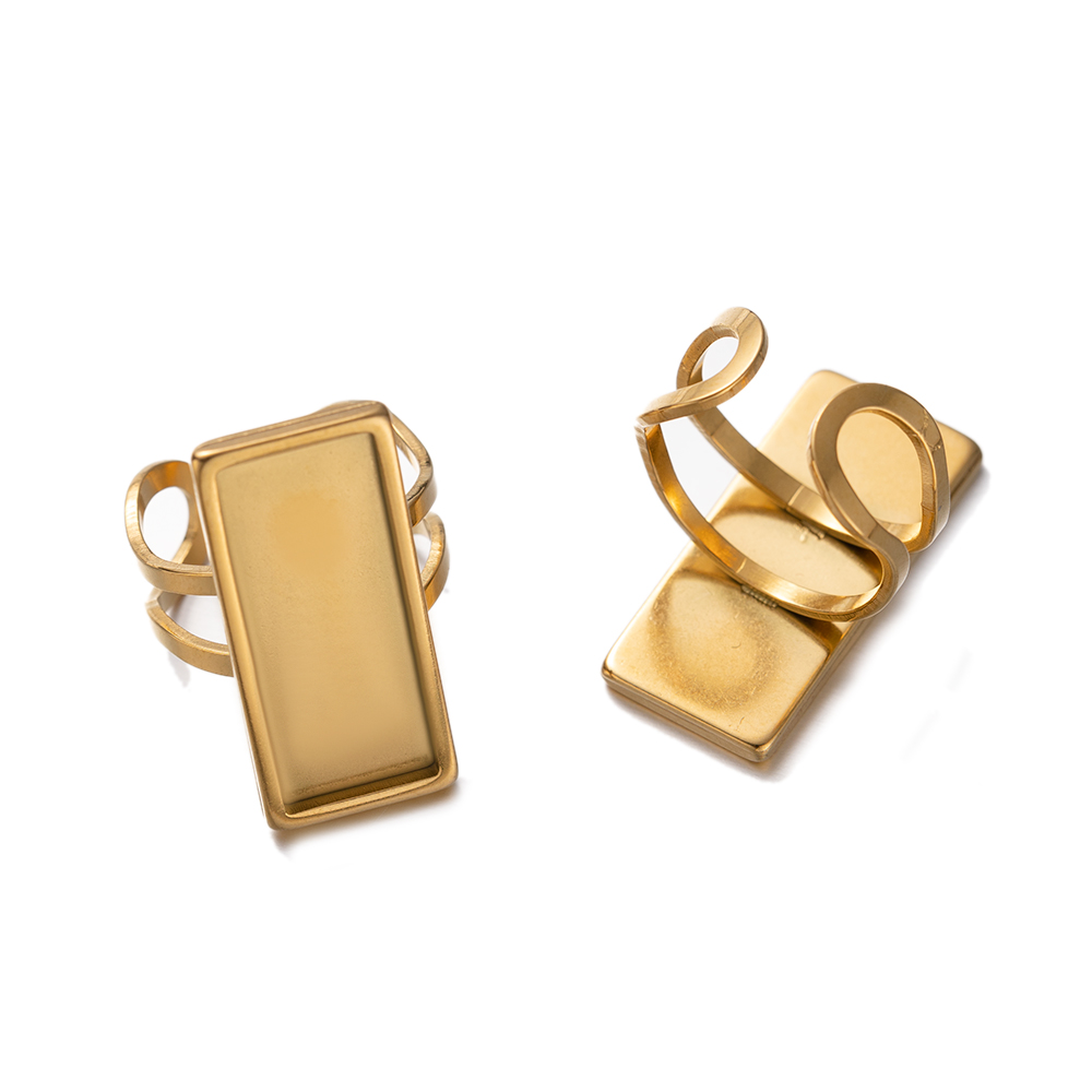 4Pcs Stainless Steel Golden Bl – обзор и цена Ring Set Adjustable