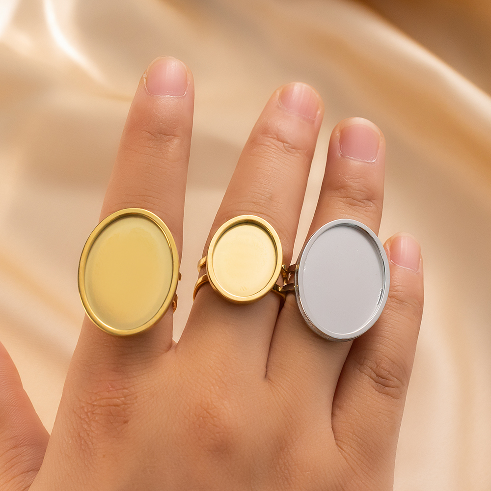 4Pcs Stainless Steel Golden Bl – обзор и цена Ring Set Adjustable