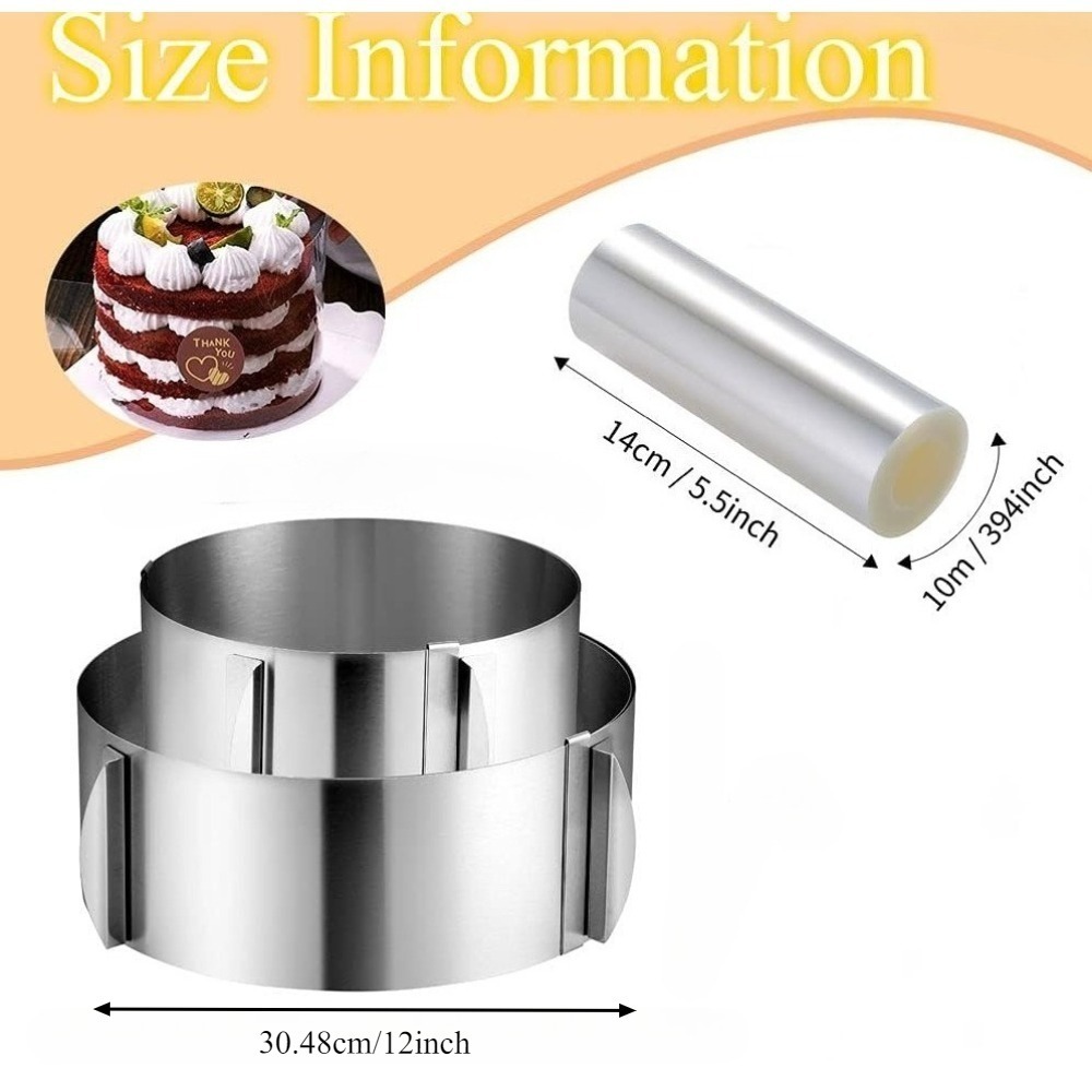 4pcs/ SET Adjustable Mousse Ri – обзор и цена Ring Set Adjustable