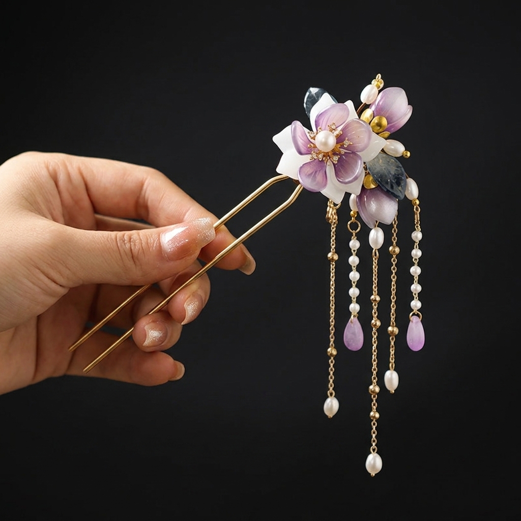 Alloy U Shaped Hair Pin With O – обзор и цена Hair Fork Stick