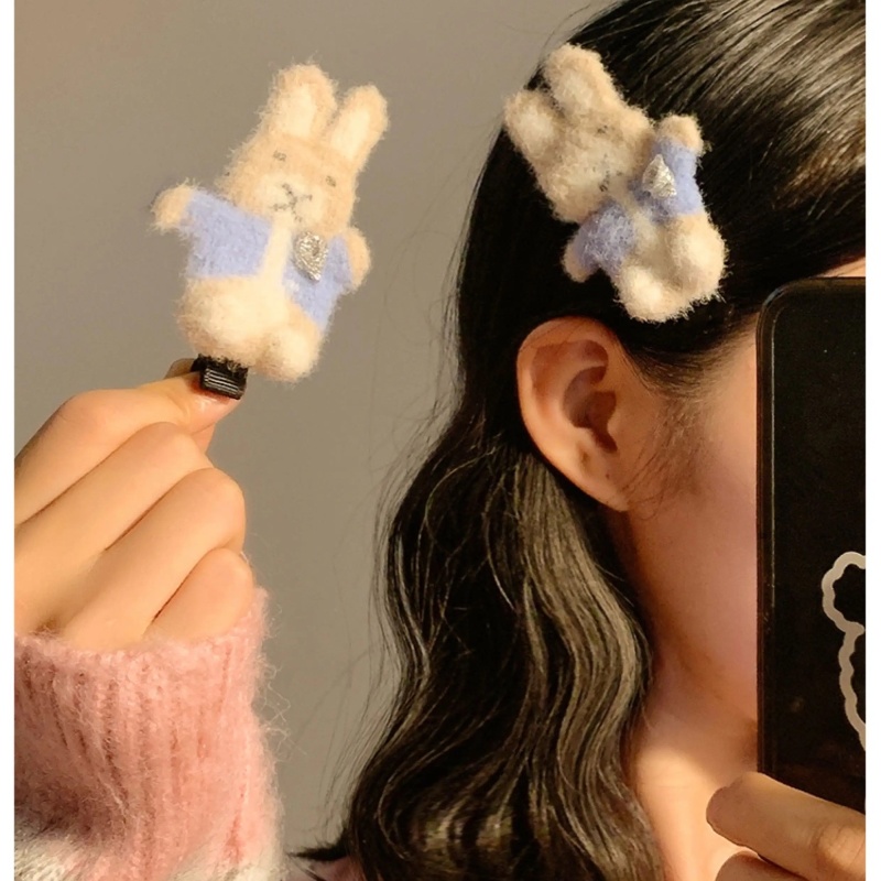 Miffy plush hair clip kawaii g – обзор и цена Women'S Accessories Flannels