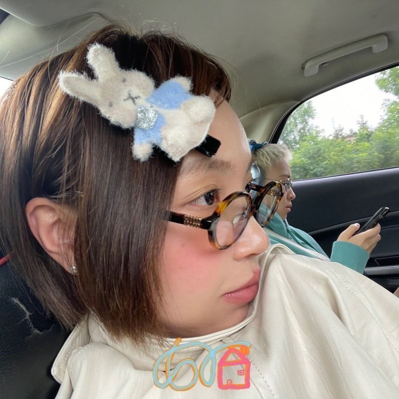 Miffy plush hair clip kawaii g – обзор и цена Women'S Accessories Flannels