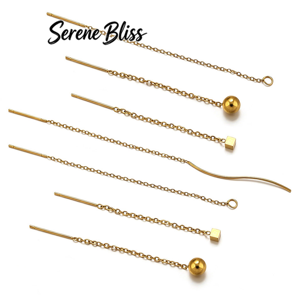 10pcs Stainless Steel Long Ear – обзор и цена Women Accessories Chain