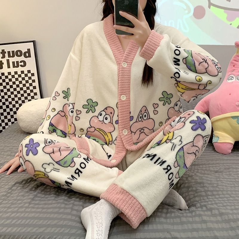 Anime SpongeBo Flannel Pajamas – обзор и цена Women'S Accessories Flannels