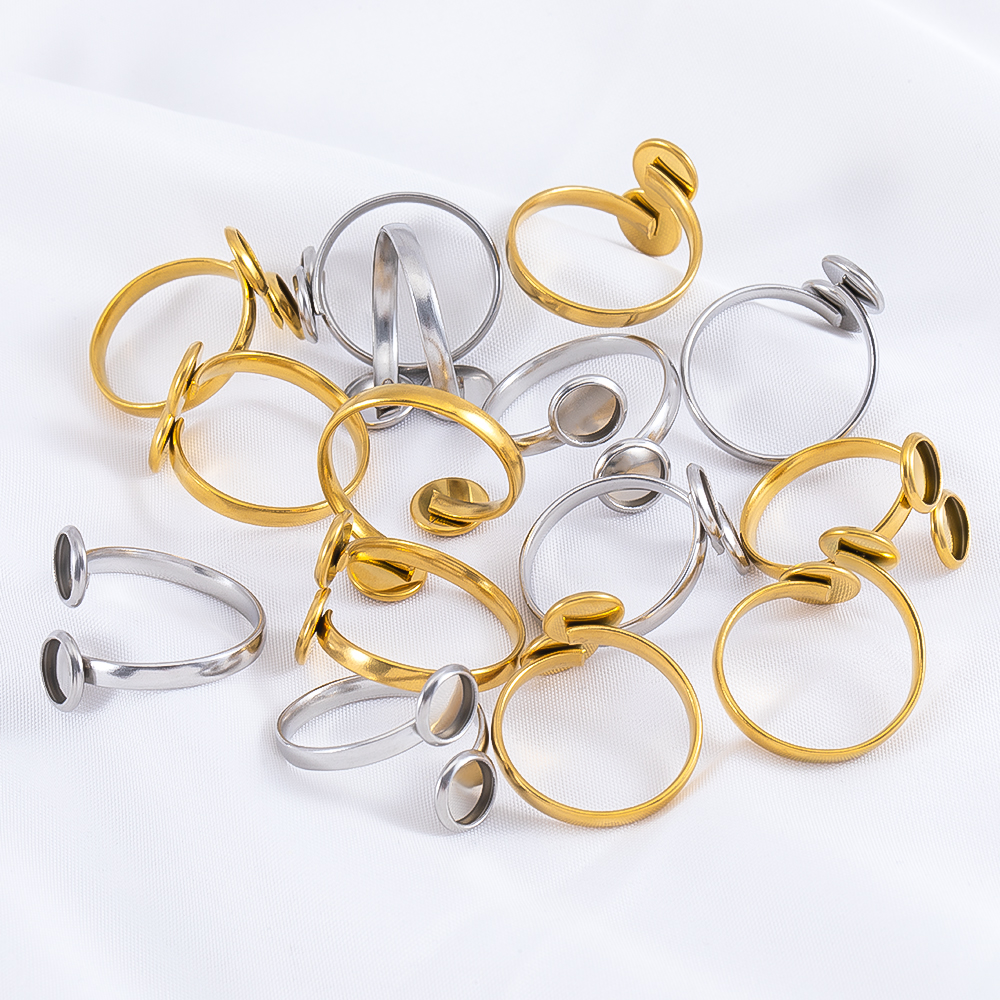 5pcs Stainless Steel Adjustabl – обзор и цена Ring Set Adjustable