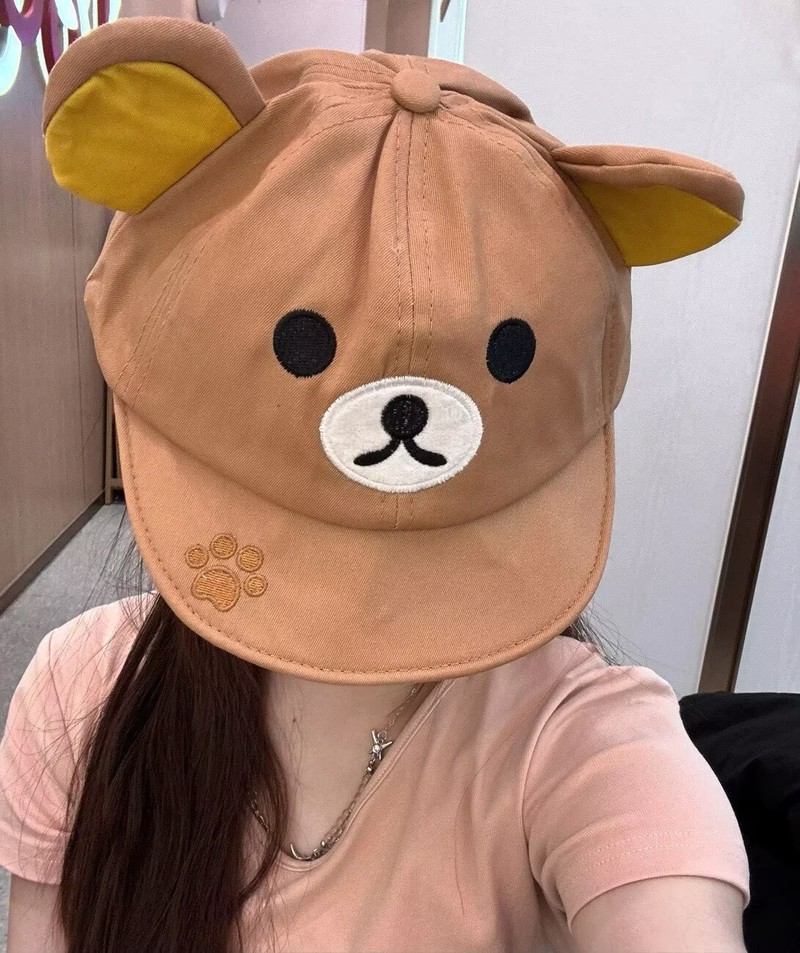 Rilakkuma Bear With Ear Cap Su – обзор и цена Women'S Accessories Flannels