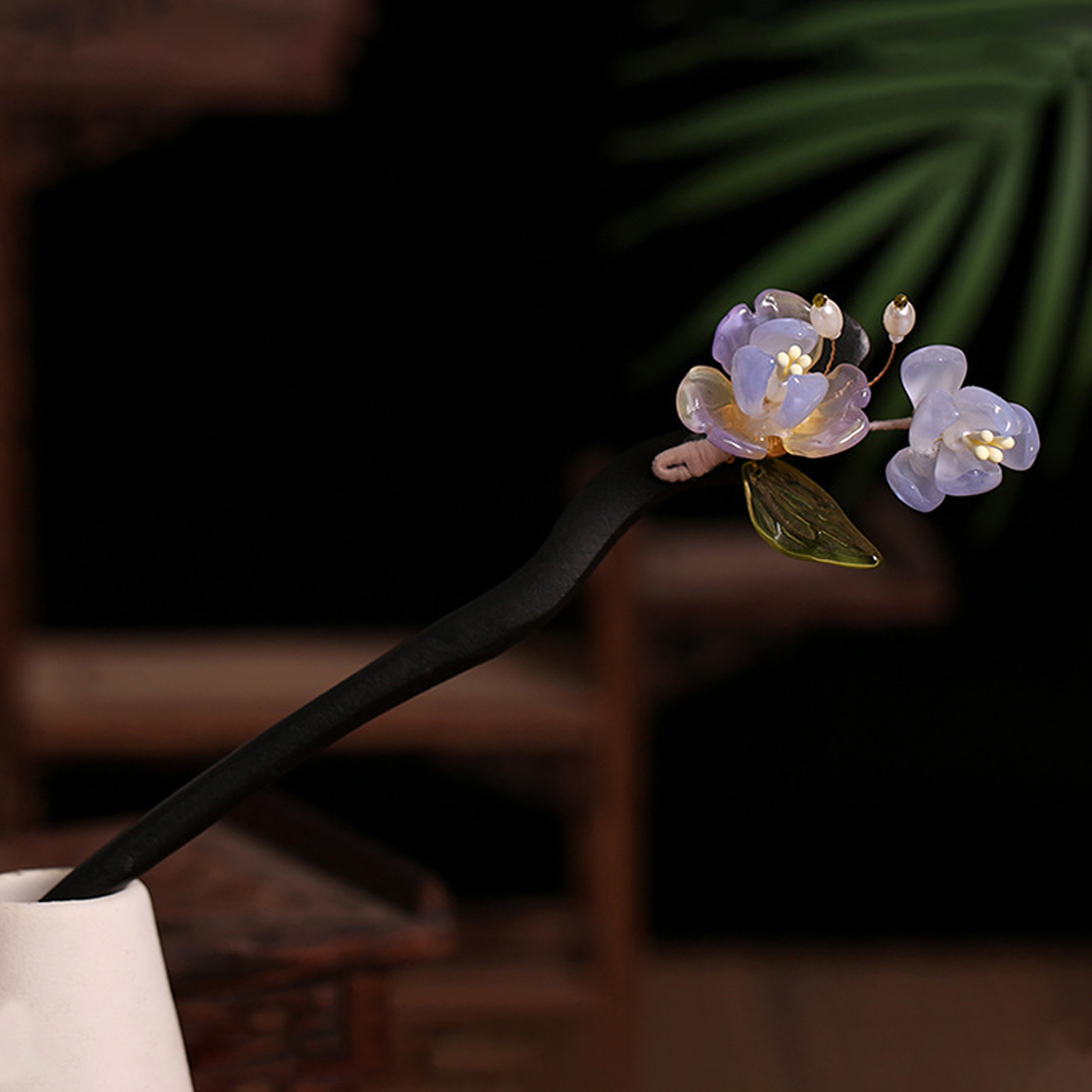 Chinese Style Flower Tassel Ha – обзор и цена Hair Fork Stick