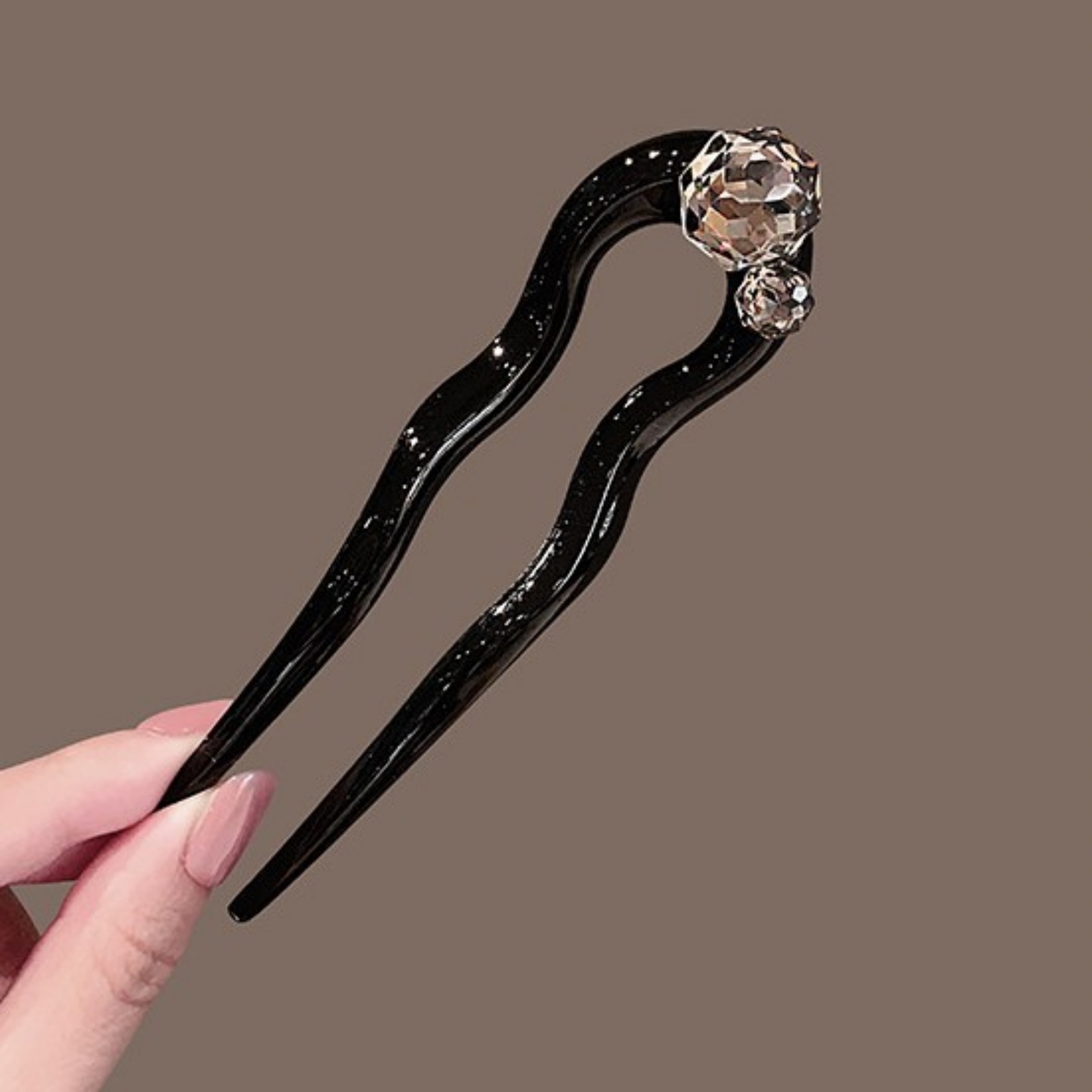 1PC Crystal Hair Fork,Black El – обзор и цена Women'S Accessories H&M