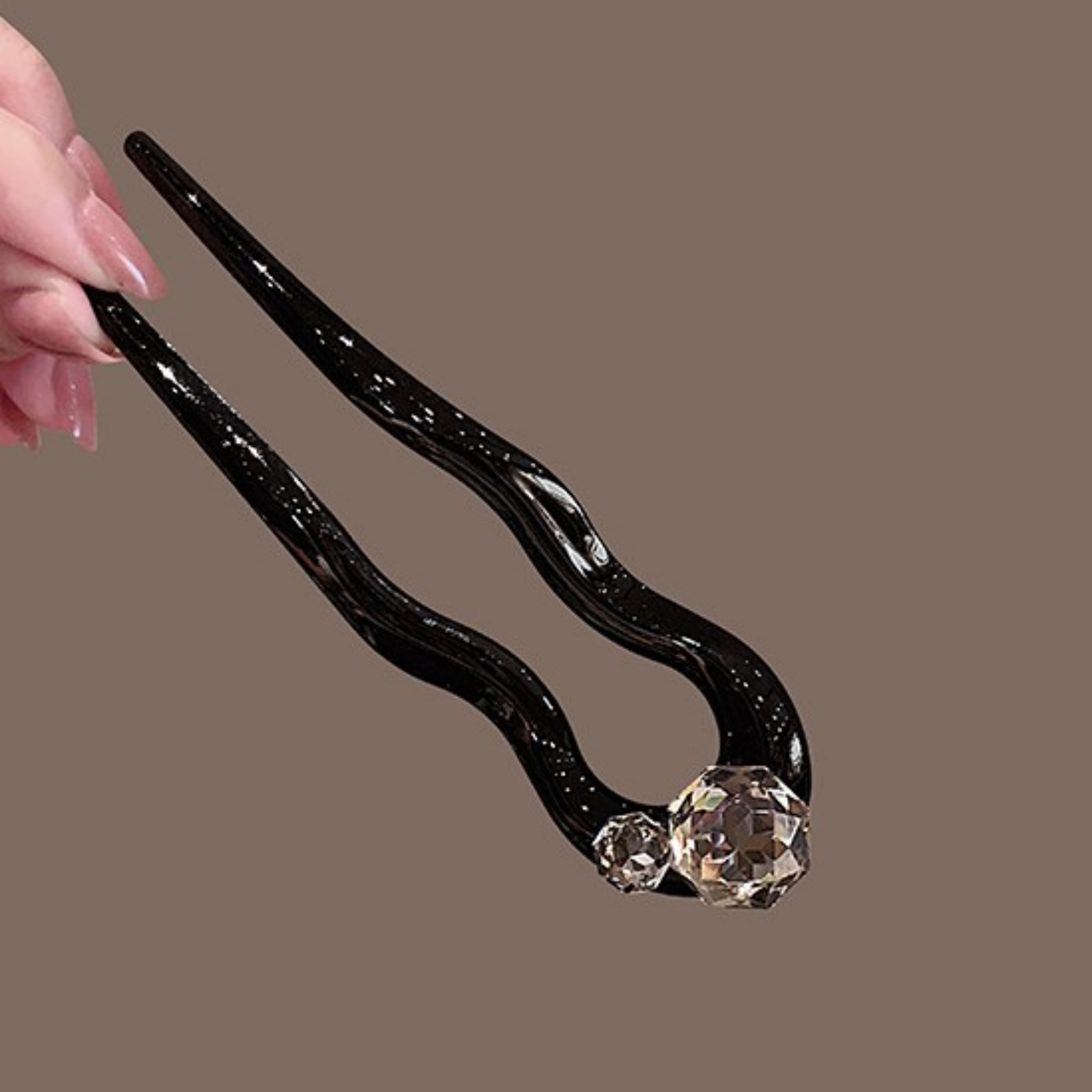 1PC Crystal Hair Fork,Black El – обзор и цена Women'S Accessories H&M
