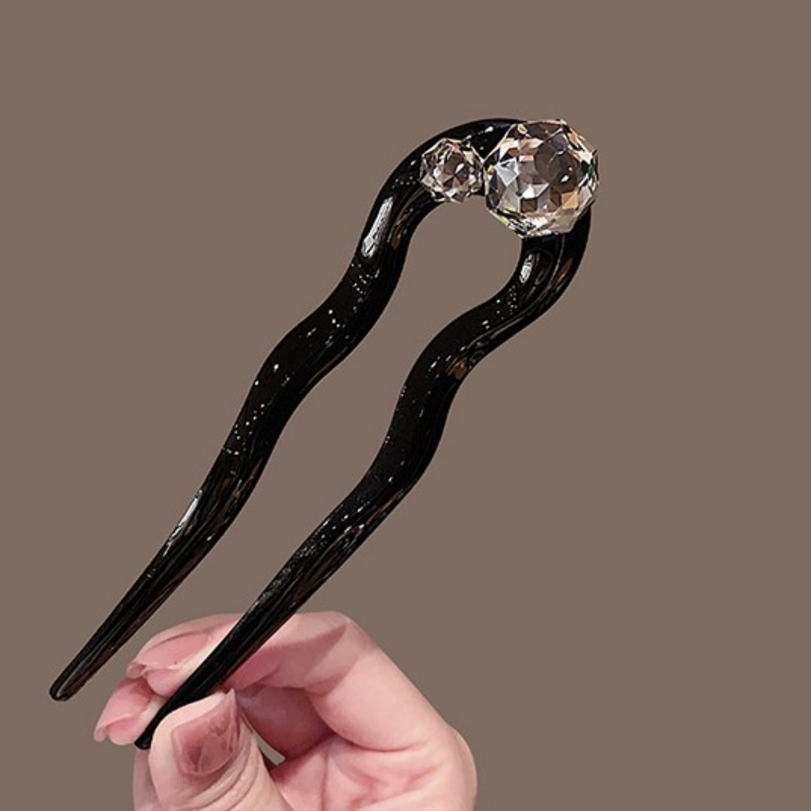 1PC Crystal Hair Fork,Black El – обзор и цена Women'S Accessories H&M