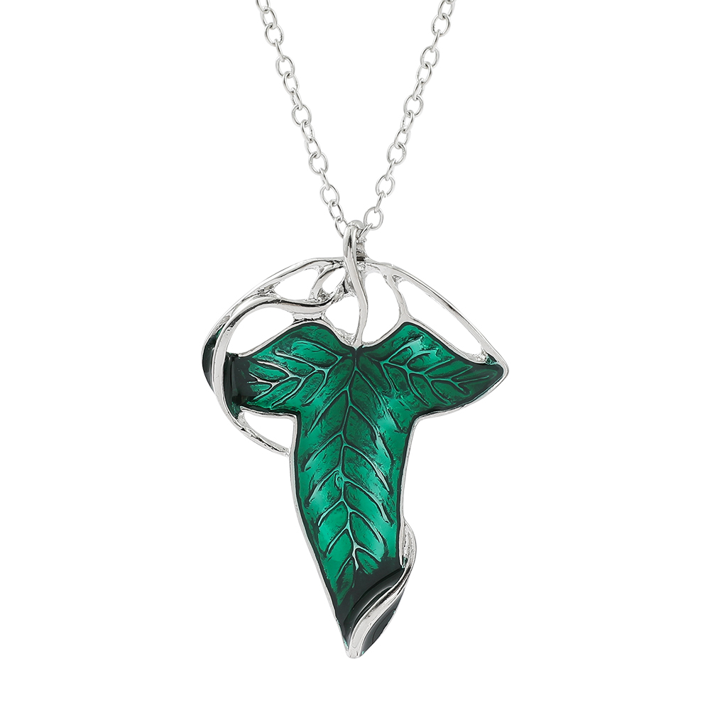 Vintage Green Leaf Pendant Nec – обзор и цена Women Accessories Chain