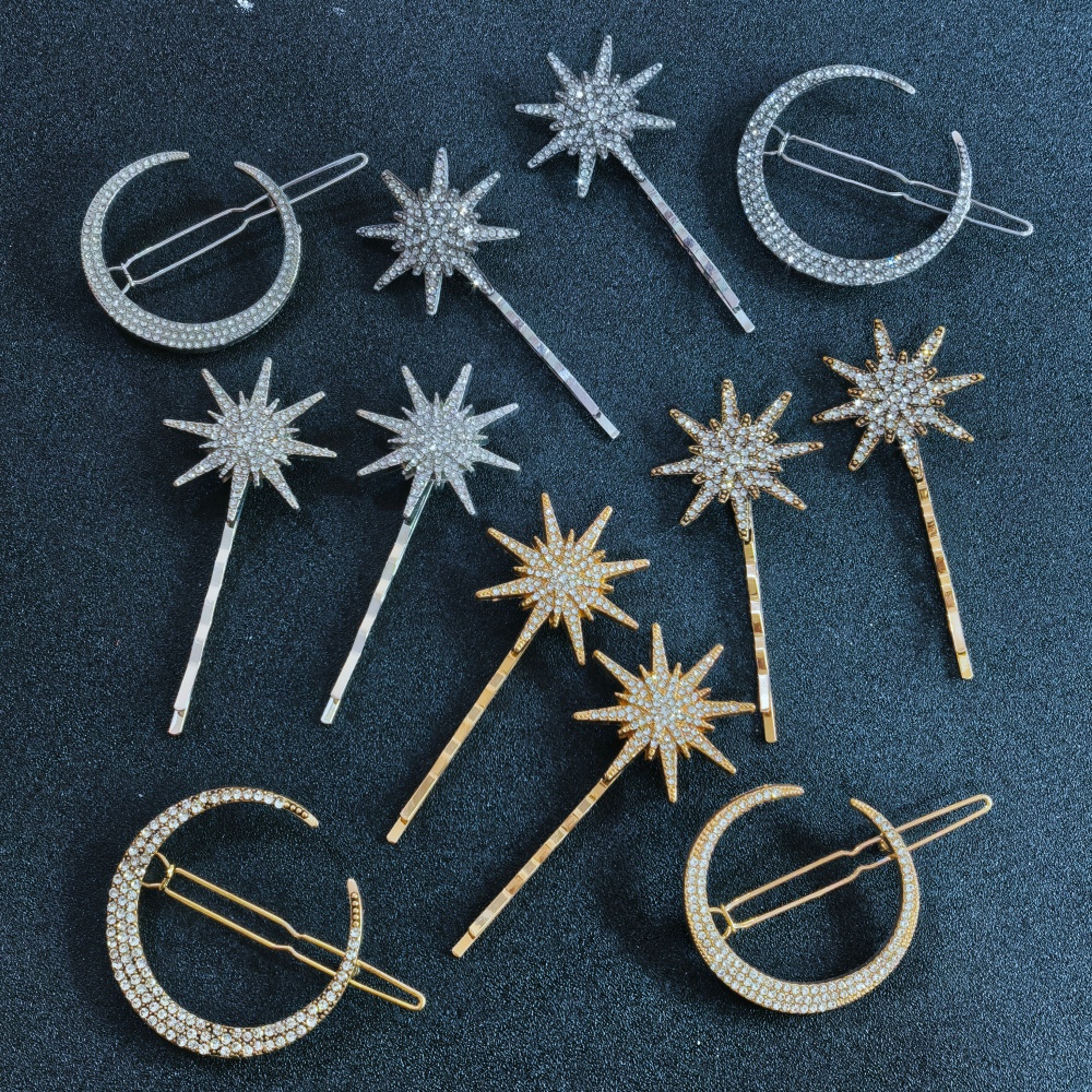 3/4 pcs set Crystal Star Hairp – обзор и цена Women'S Accessories H&M
