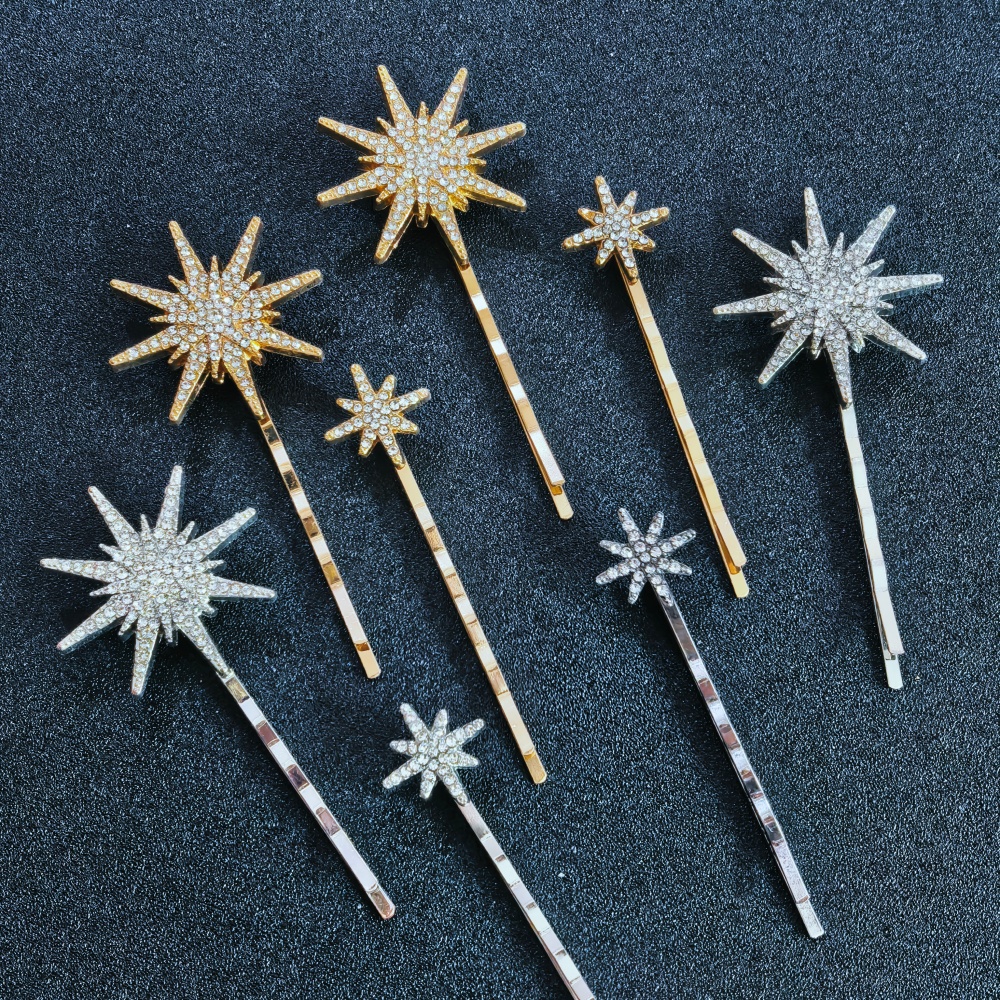 3/4 pcs set Crystal Star Hairp – обзор и цена Women'S Accessories H&M
