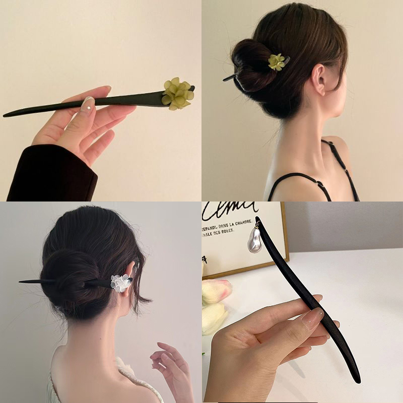 Vintage Chinese Style Wooden F – обзор и цена Hair Fork Stick