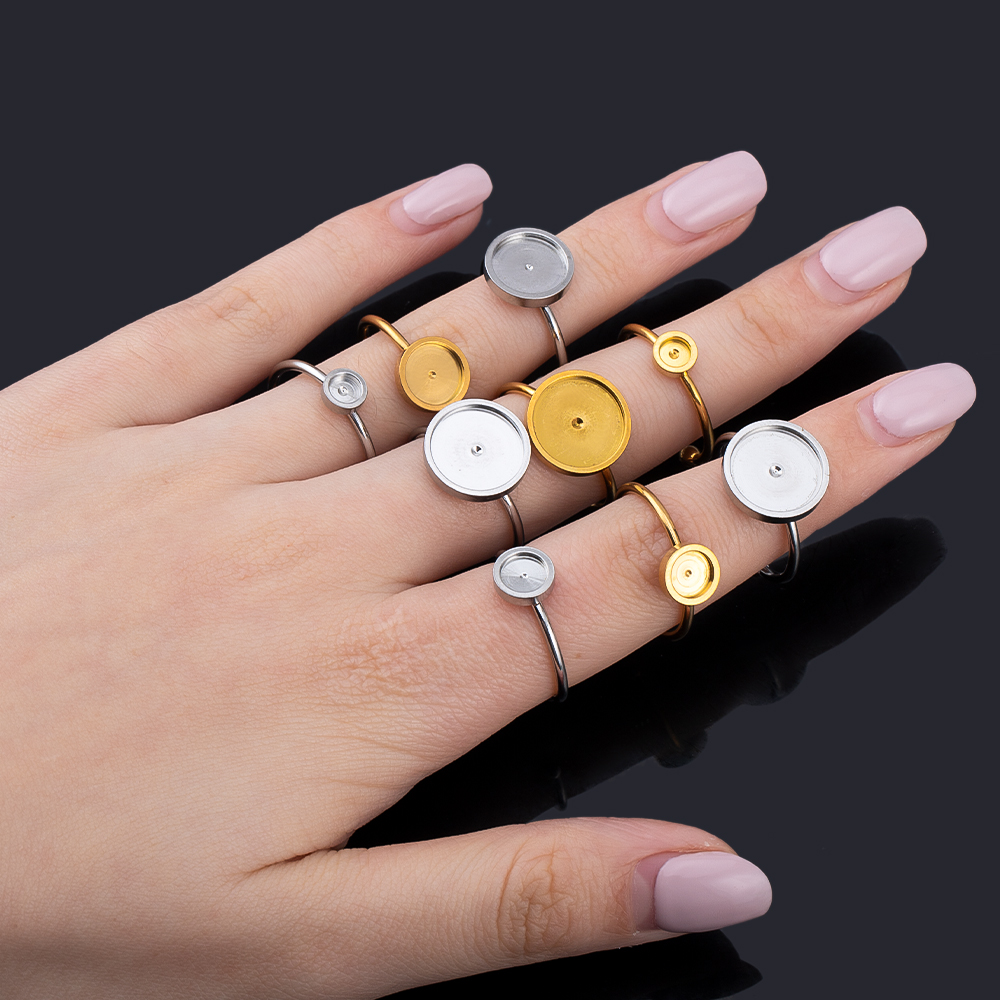 10pcs Adjustable Open Finger R – обзор и цена Ring Set Adjustable