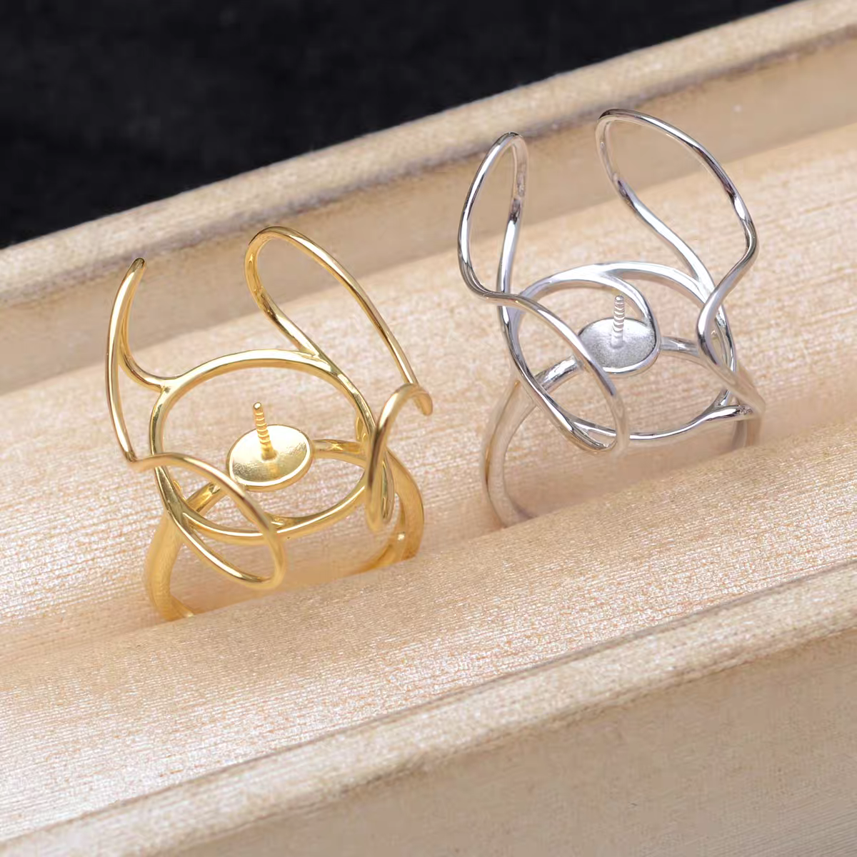 S925 Sterling Silver Adjustabl – обзор и цена Ring Set Adjustable