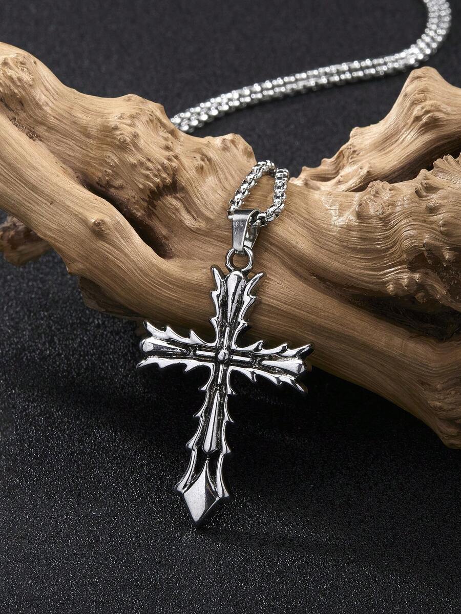 1pc Vintage Gothic Style Cross – обзор и цена Women Accessories Chain