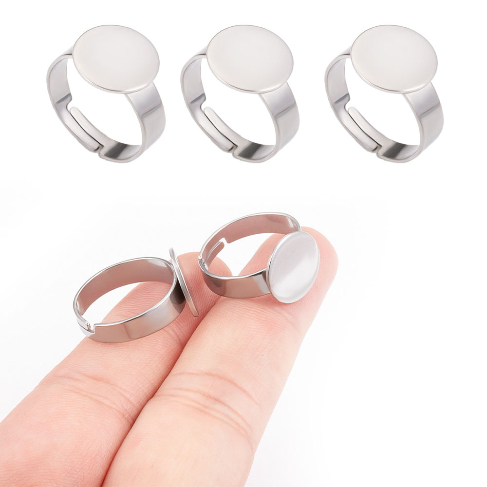 10 Pieces Stainless Steel Ring – обзор и цена Ring Set Adjustable