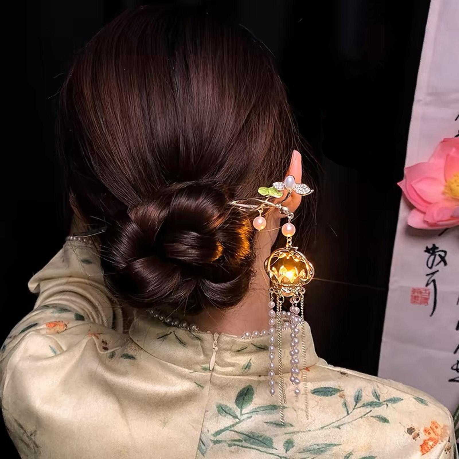 Luminous Flower Hairpin For Wo – обзор и цена Hair Fork Stick