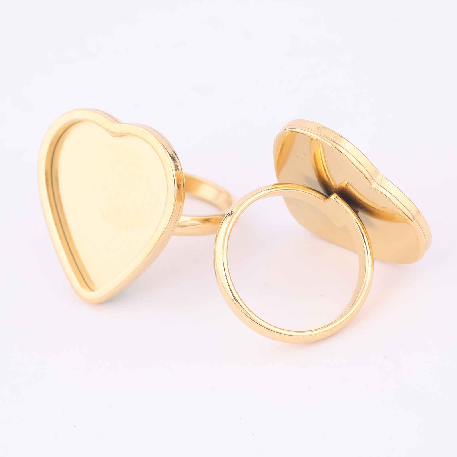 5pcs Stainless Steel Gold Plat – обзор и цена Ring Set Adjustable