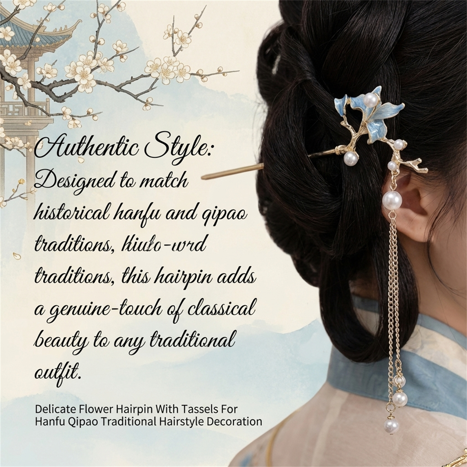 New Chinese Style Antique Hair – обзор и цена Women'S Accessories H&M