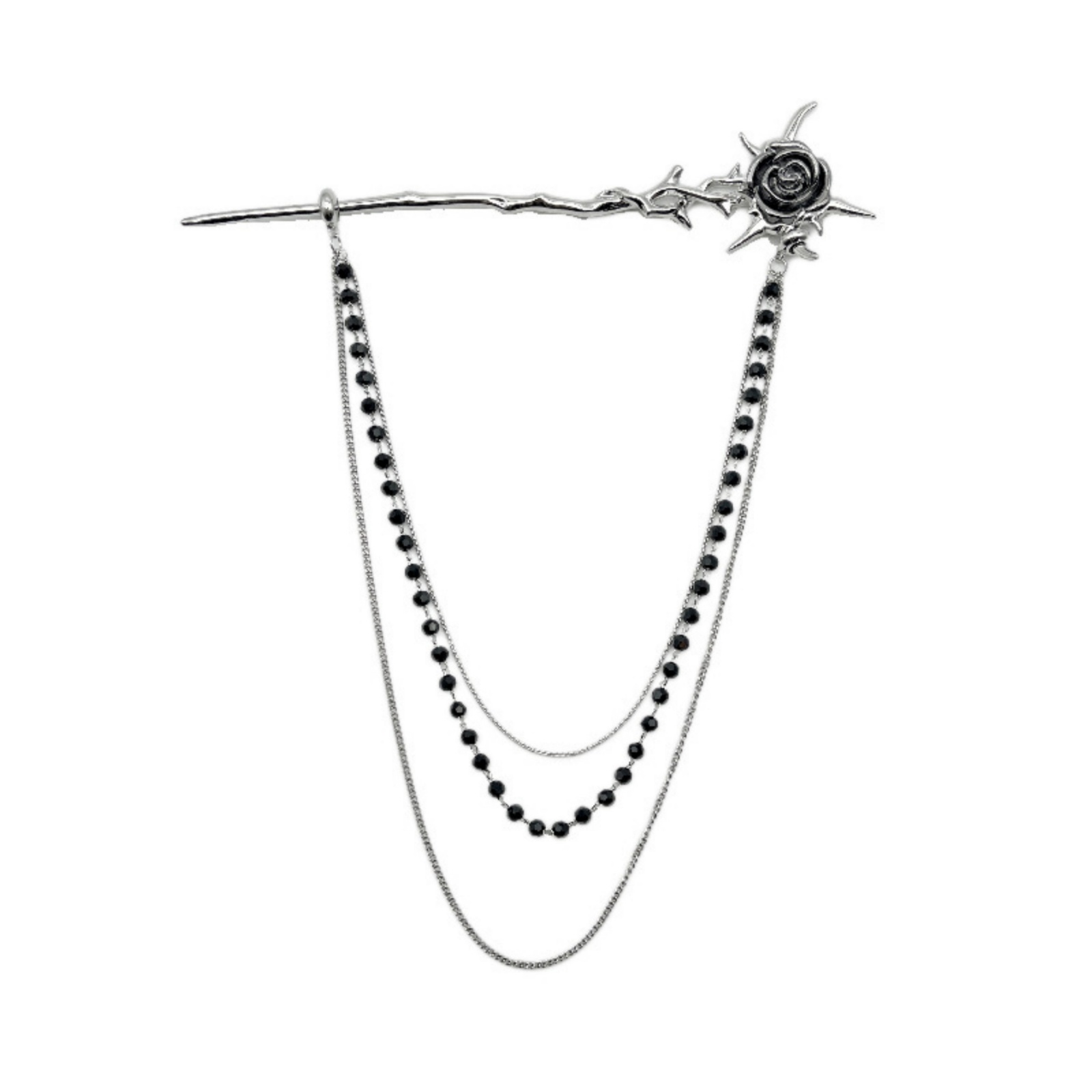1PC Gothic Punk Thorn Rose Tas – обзор и цена Women Accessories Chain