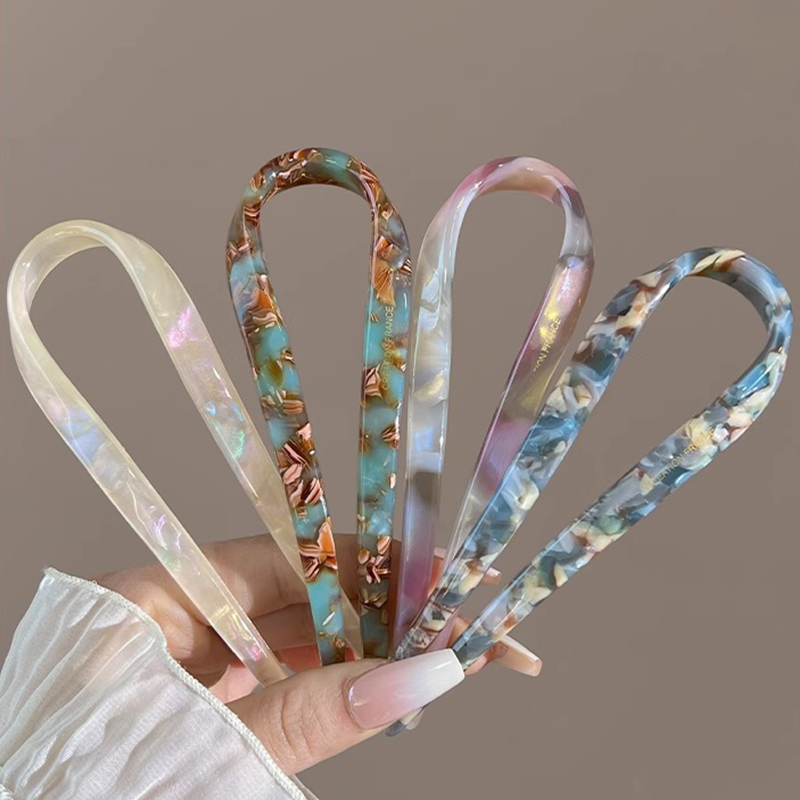 U-Shaped Hair Sticks Acetate A – обзор и цена Women'S Accessories H&M