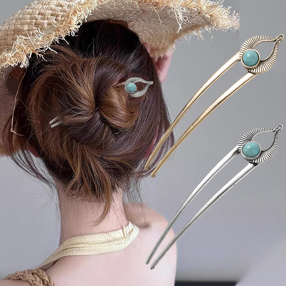 Egypt Turquoise U Shape Hair F – обзор и цена Women'S Accessories H&M