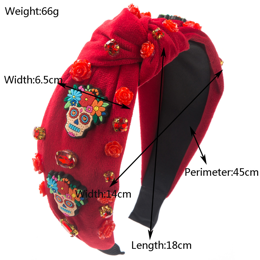 New Halloween headband flannel – обзор и цена Women'S Accessories Flannels