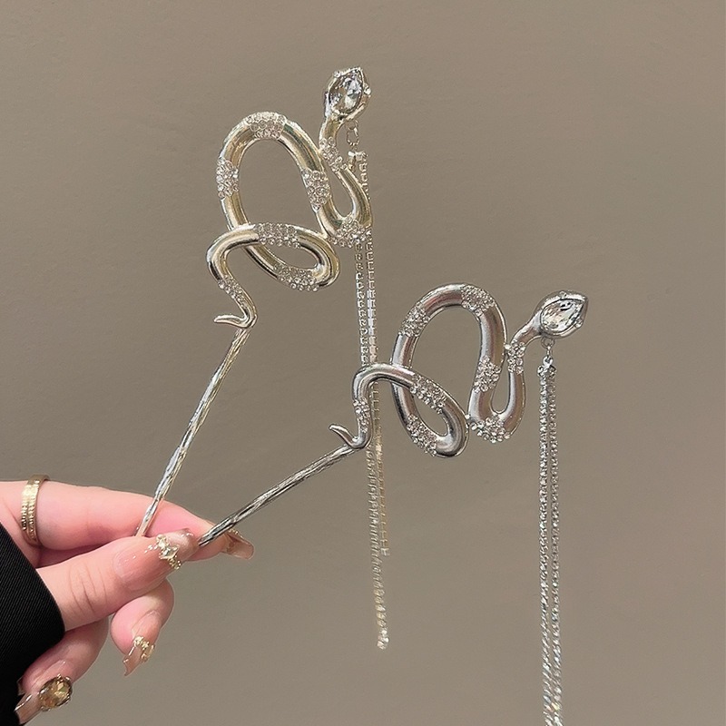 1pc Snake Hair Sticks Tone Ser – обзор и цена Women Accessories Chain