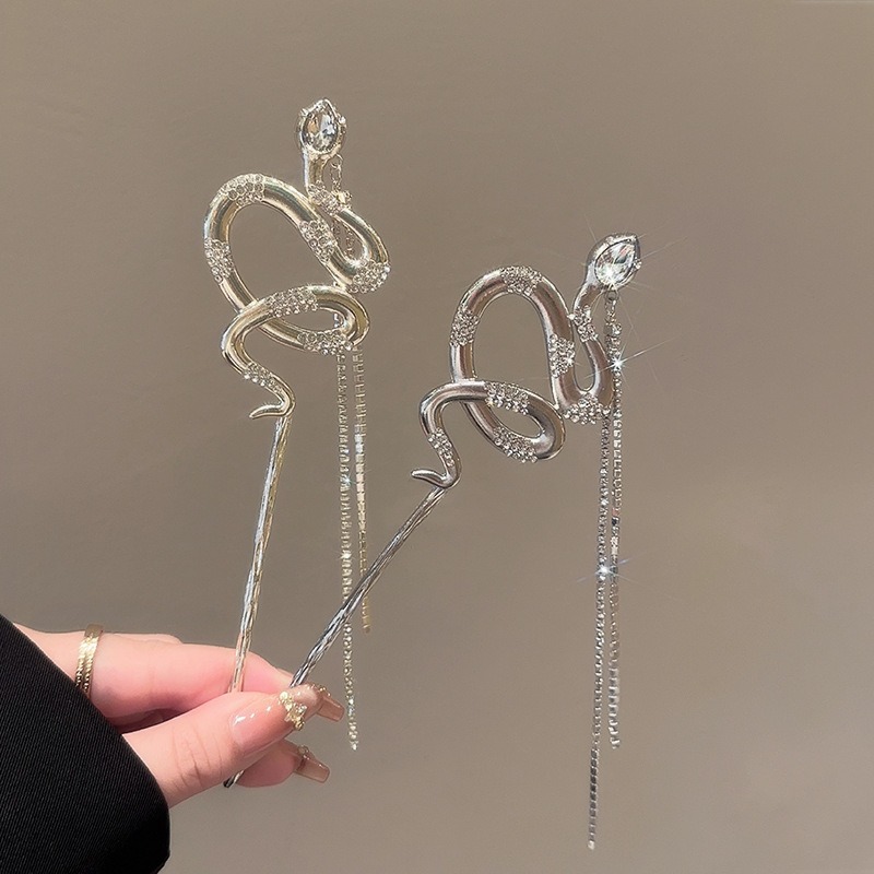1pc Snake Hair Sticks Tone Ser – обзор и цена Women Accessories Chain